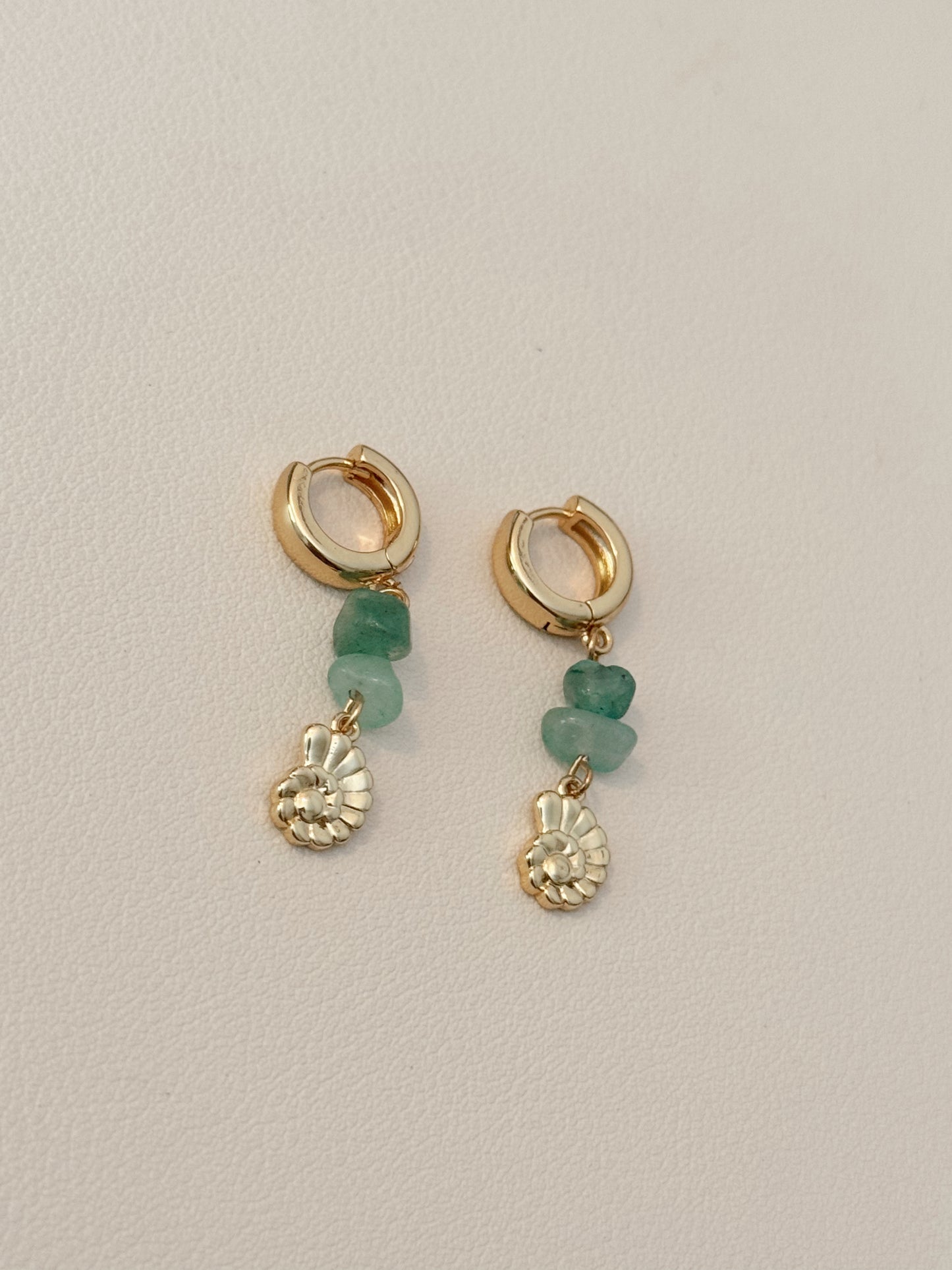 Coastal Whisper Hoops