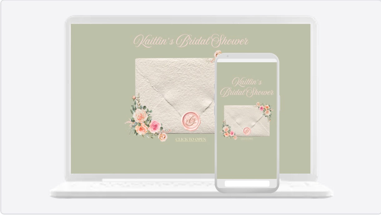 Bridal Shower - Fresh Off the Market Digital Invitation