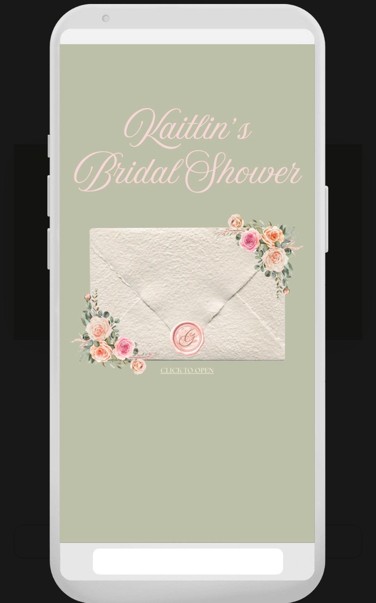 Bridal Shower - Fresh Off the Market Digital Invitation